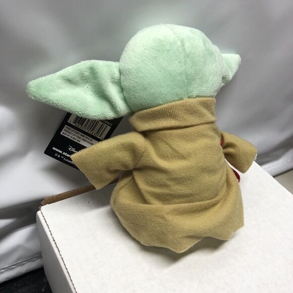Star Wars Mandalorian Grogu Baby Yoda Plush Stuffed Animal Toy 7" NEW w/ Tag - Picture 6 of 14
